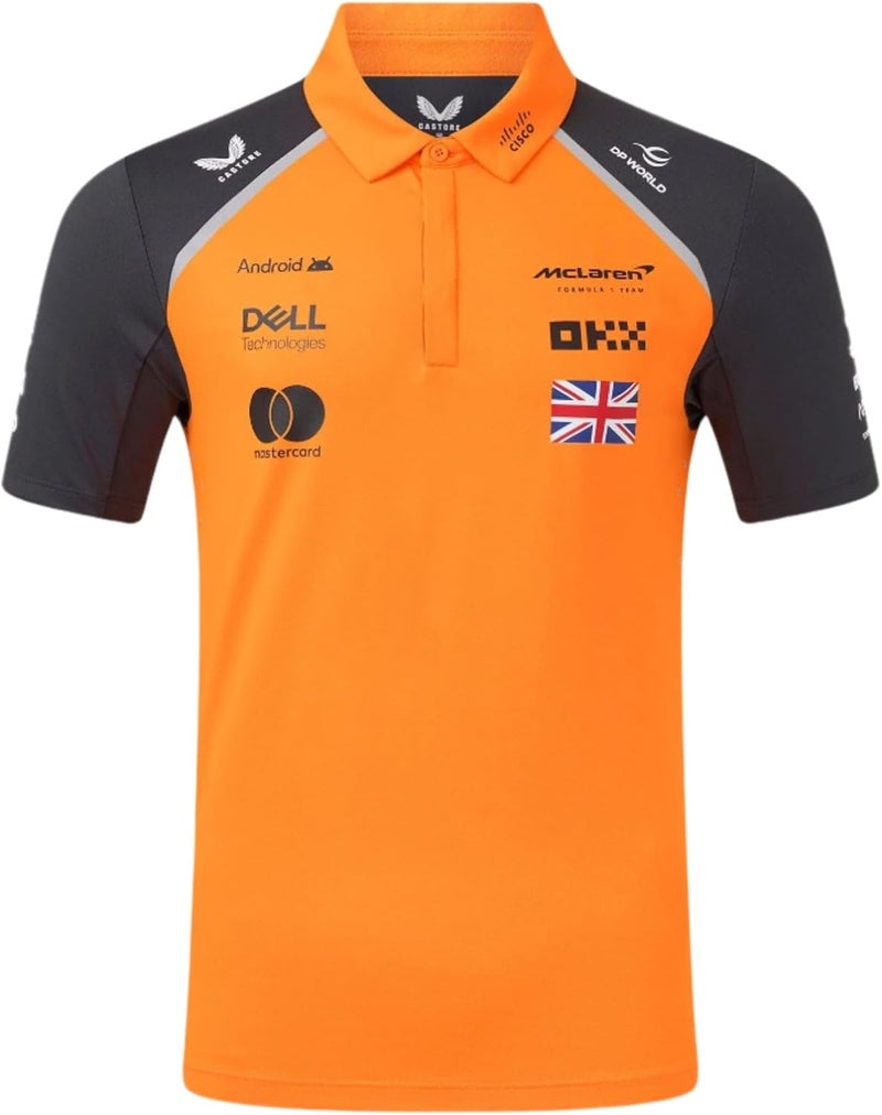 CASTORE McLaren F1 Men's 2025 Lando Norris Team Drivers Polo (L) - Image 1